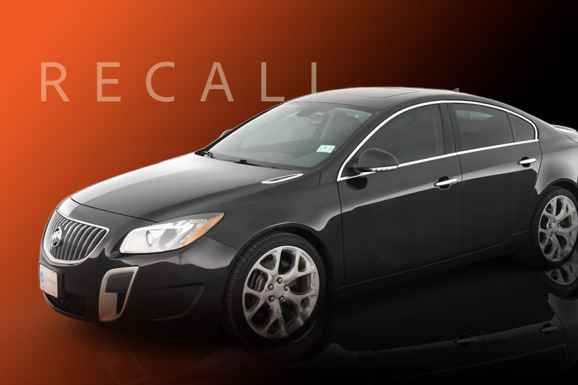GM Recalls 2012-2013 Buicks 