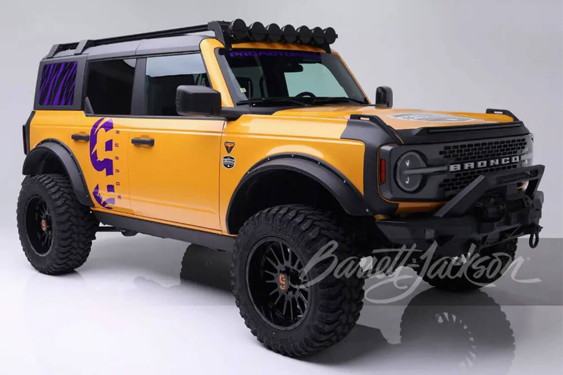 NFL Star’s Vehicle Hits Collector Car Auction